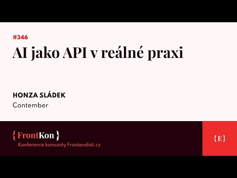 AI jako API v reálné praxi