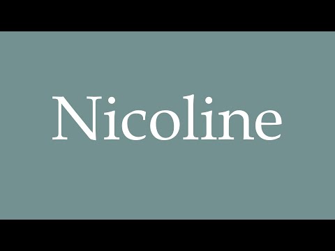 How to Pronounce ''Nicoline'' Correctly in French