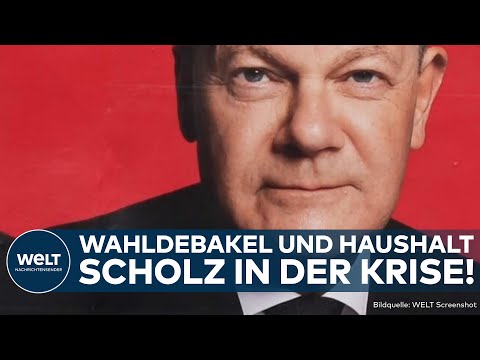 Video Thumbnail: DEUTSCHLAND: Scholz in der Krise! Showdown in Ampel? Wahldebakel und Haushalt belasten SPD