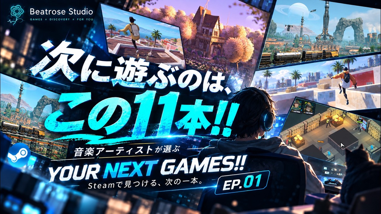 YOUR NEXT GAMES!! Episode 01
