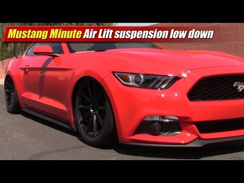 Mustang Minute: Air Lift suspension lowdown
