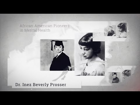 Black History Month Mental Health Pioneer - Dr. Inez Beverly Prosser