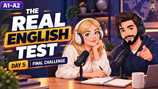 Can You Pass This Real English Test? | English Challenge Day 5 | English Podcast