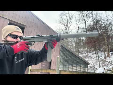 m/45SA Swedish K with suppressor 