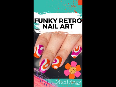 Thumbnail for Funky Retro Nail Art | Maniology #shorts by T.O.K., Iration, Mani, Ride, Cream, Y&T