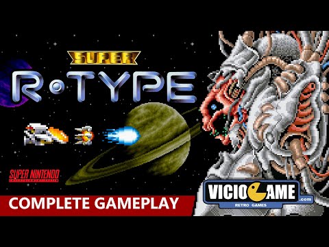 🎮 Super R-Type (Super Nintendo) Complete Gameplay