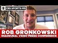 Rob Gronkowski's Inaugural Video Presser With The Buccaneers | CBS Sports HQ