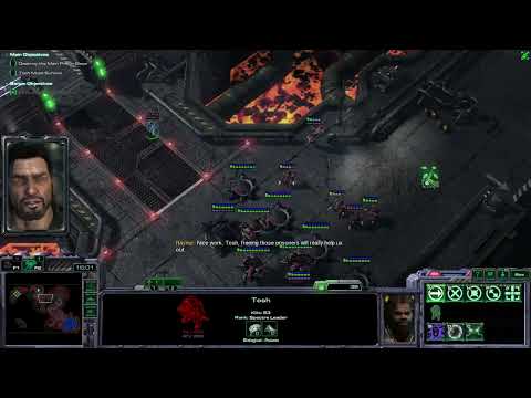 Starcraft 2 - Custom Campaign - Wings of Liberty - Other Enemy Mission 10A - Breakout