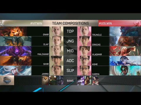 VIT vs UOL Game 2 D2W7 EU LCS Summer Split 2016 |Unicorns Of Love vs Team Vitality Day 2 Week 7
