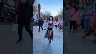 beautiful girl street fashion outfits style #tiktok #chinesefashion #mejoresstreetfashion #shorts