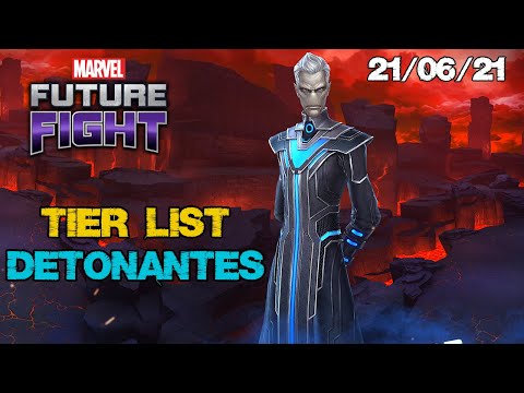[Marvel Future Fight] Tier List Personajes Detonantes (21/Junio/2021)