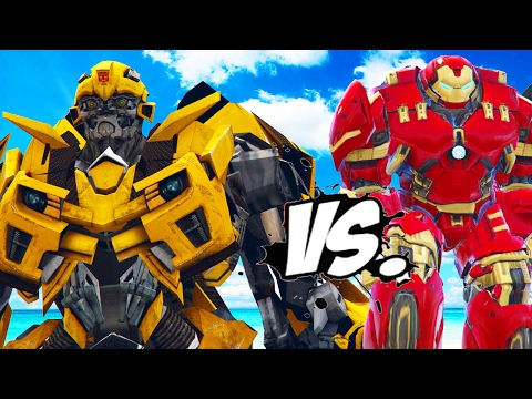 BUMBLEBEE VS HULKBUSTER - EPIC BATTLE