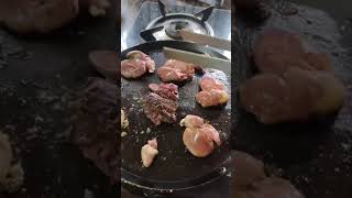 How I make tasty chicken liver treats for my Long Coat German Shepherd!