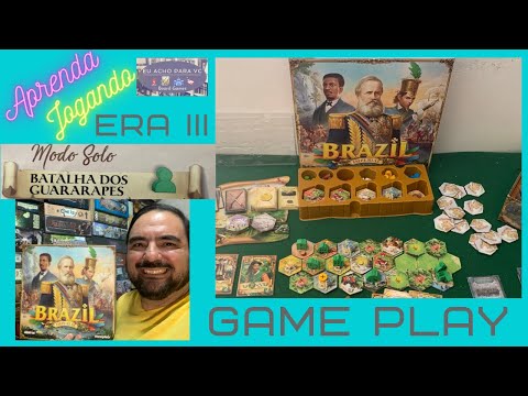 Board Game Brazil Imperial - Gameplay Era III - Batalha dos Guararapes - Meeple Br