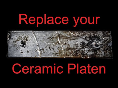 HOW TO: Replace the ceramic platen on your belt grinder