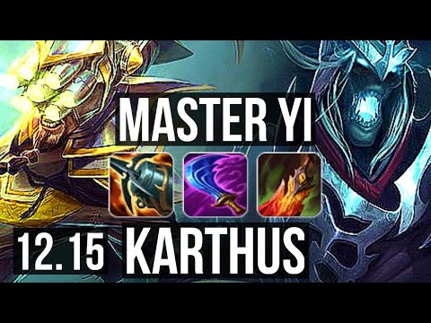 YI vs KARTHUS (JNG) | 78% winrate, 17/1/4, Legendary | NA Challenger | 12.15