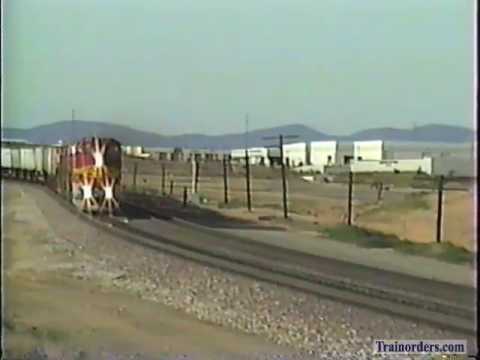 Classic Railroad Series 140 - UP and ATSF on Cajon Pass May 30, 1992