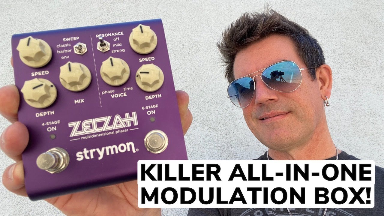 Zelzah Phaser & Modulation - Strymon Zelzah Phaser & Modulation - Strymon