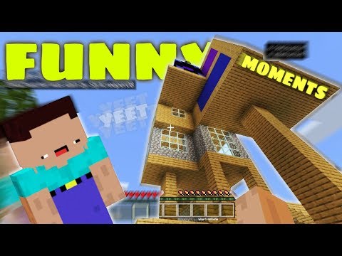 Minecraft Funny Moments - Welcome to our MANSION!! (House Tour) Part 1