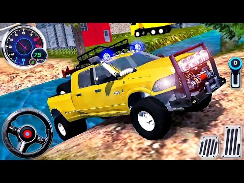 Offroad 4x4 Jeep Driving Simulator - Mountain Luxury SUV Prado Driver - Android GamePlay