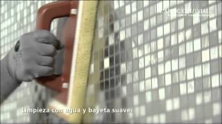 Instalación de mosaicos Metal Acero Highlights de L'Antic Colonial | PORCELANOSA Grupo