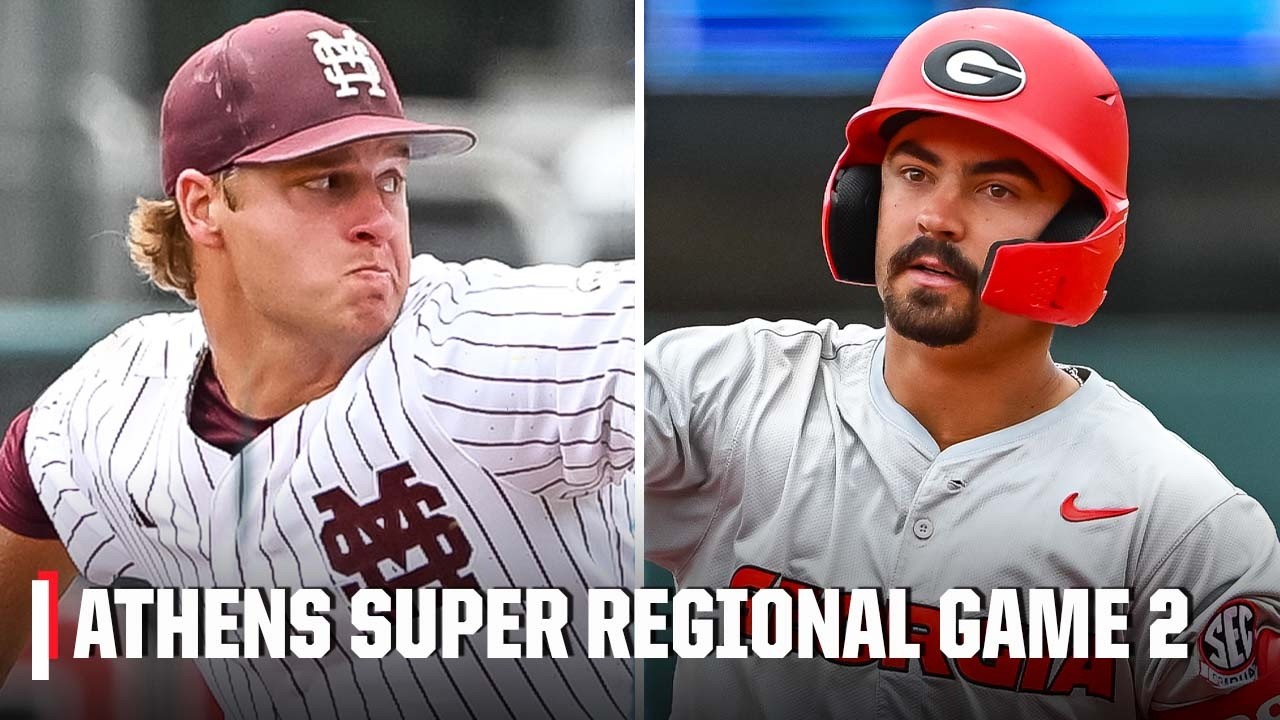 Georgia Bulldogs vs. Mississippi State Bulldogs | Super Regional Highlights | ESPN College Baseball