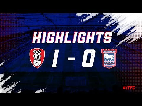 HIGHLIGHTS | Rotherham United 1 Ipswich Town 0