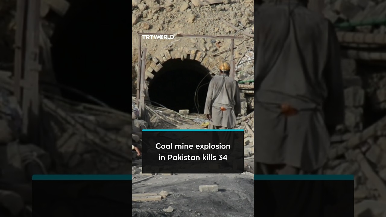Pakistan coal mine explosion kills at least 34 miners near Quetta