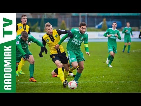 Radomiak Radom - Siarka Tarnobrzeg 1:2 skrót meczu [2017/11/26]