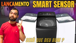 NOVA LAVADORA BRASTEMP SMART SENSOR BWT15a9 Timer Pró  / BWF15Ab / BWK14BB / BWR12BB