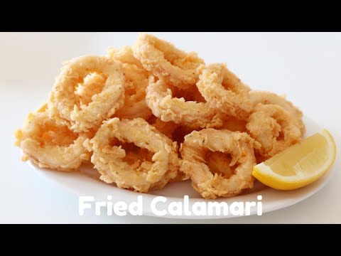 Easy Crispy Fried Calamari (Squid) Recipe