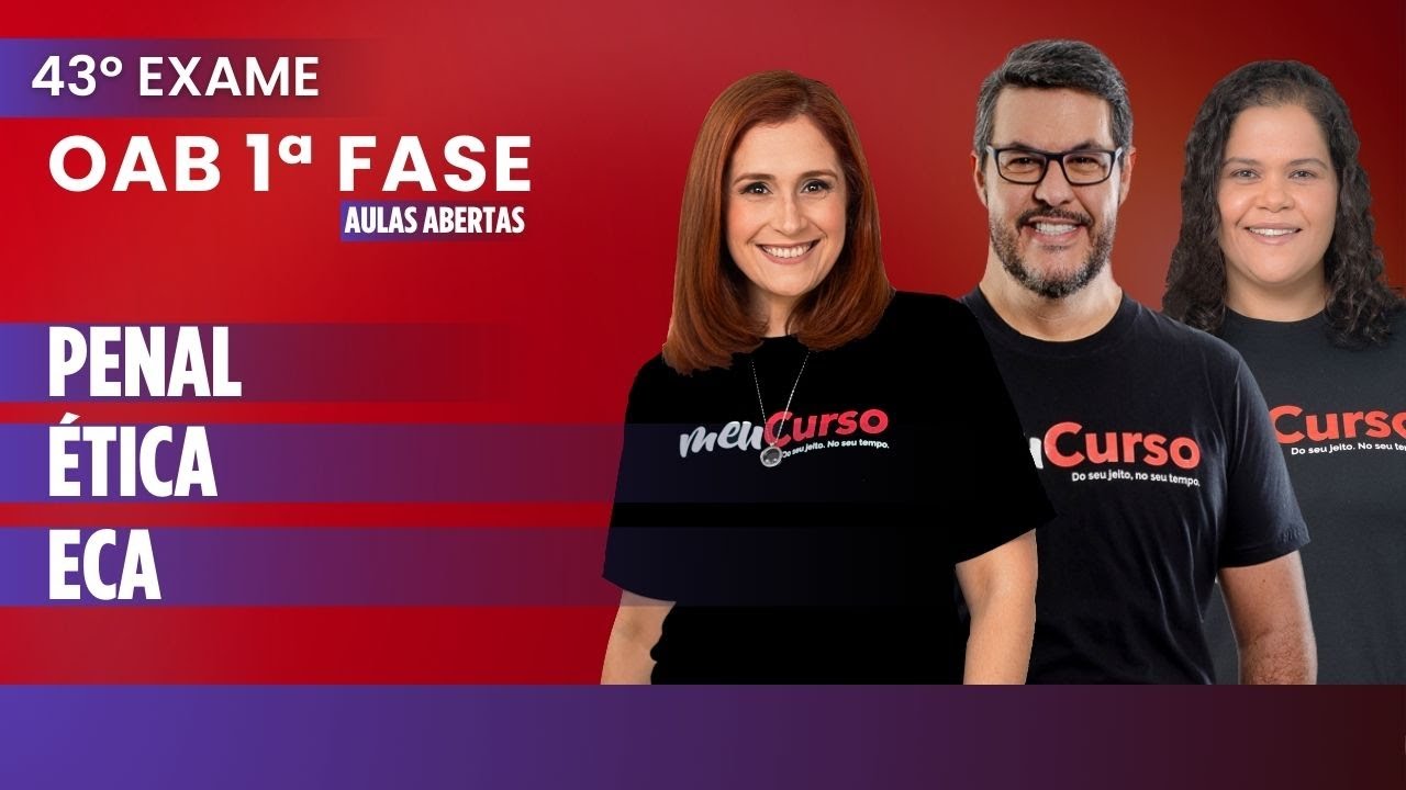 Aula inaugural OAB 43º Exame de ordem | Turma de Final de Semana Matutino