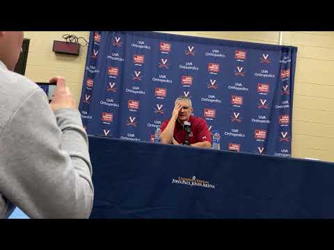 Frank Martin addresses the media after upset win over Virginia