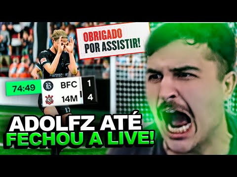 CAÇADOR FEZ O ADOFZz FECHAR A LIVE APÓS ISSO! EA FC 25