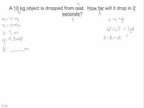 Solving an Easy Free Fall Problem