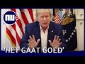 Trump in videoboodschap: 'Komende dagen de echte test' | NU.nl