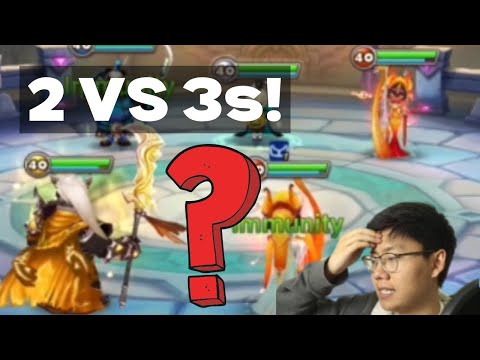 Siege Battle TOURNAMENT STYLE #3 I Did Some 2 vs 3s And It Was FUN! - SUMMONERS WAR