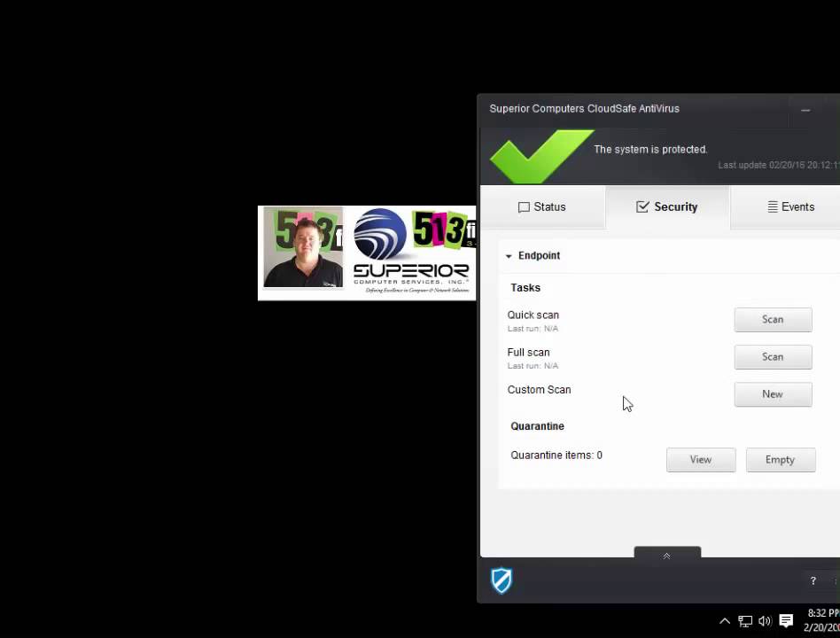 Superior Computers Cloudsafe Antivirus Tutorial