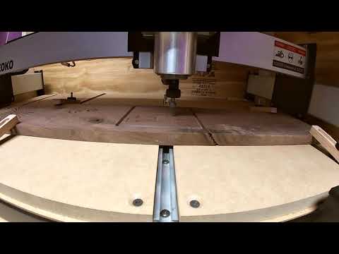 CNC Time Lapse of   Police Cartman on his bike     No Sound