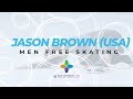 Jason Brown USA Men Free Skating ISU Four Continents Figure Skating 4ContsFigure