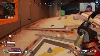 ［Apex ］［/PS4/PC］クラメンとランクマッチ！　ダイヤ4