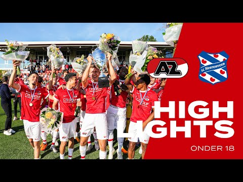 🏆 𝗪𝗜𝗡𝗡𝗜𝗡𝗚 𝗧𝗛𝗘 𝗡𝗔𝗧𝗜𝗢𝗡𝗔𝗟 𝗖𝗨𝗣! | Highlights AZ - sc Heerenveen | Onder 18