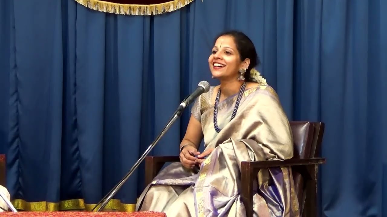"Music talks" -  Vidushi K.Gayatri Prasanna in conversation with Ramaswamy Narayanan at Naada Inbam.