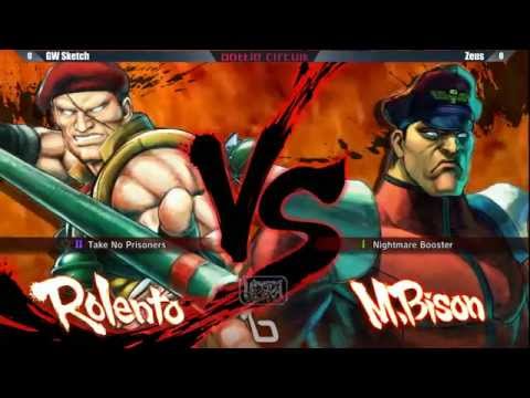 Next Level Battle Circuit 141 - USF4 - GW Sketch (Rolento) vs Zeus (Dictator)