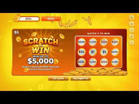 Scratch Cards: Fun Game