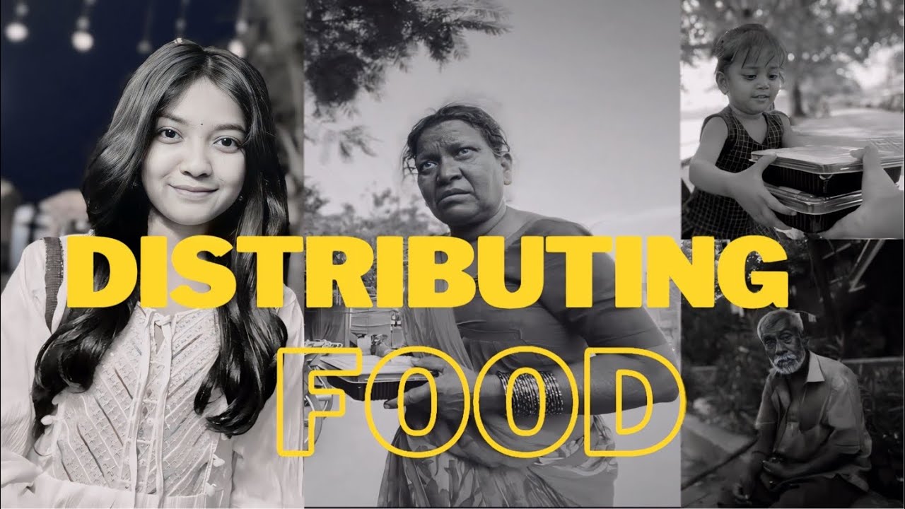 We distributed food to needy people | 100k special video 😍