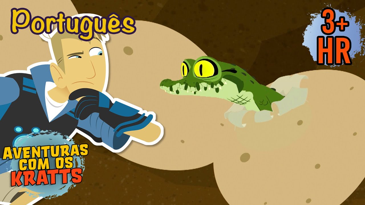 No ninho do crocodilo [episódios completos] Aventuras com os Kratts