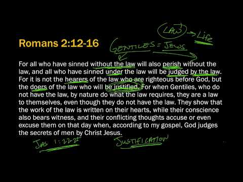 Romans 2:12-16 - Keep the Law By Nature?