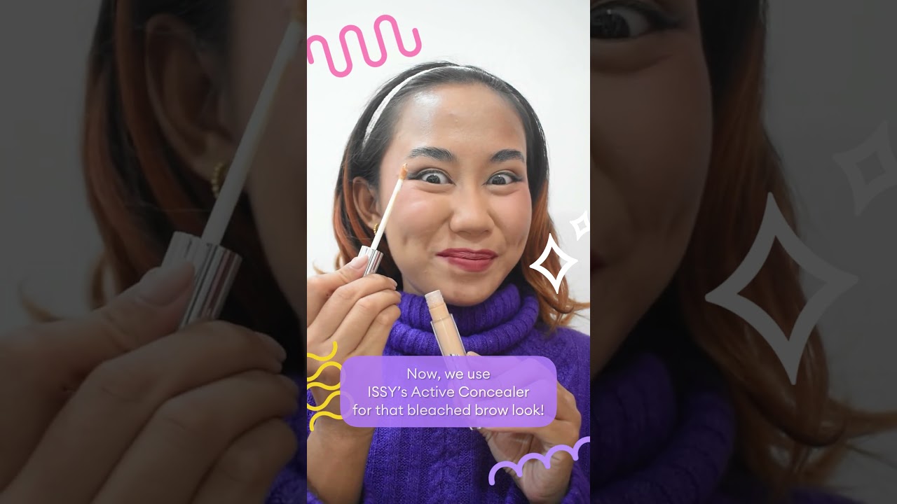 Bleached Brows Hack #LazBeautyExperimentsPH