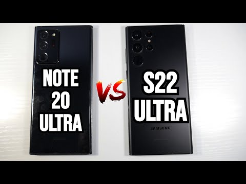 Samsung Galaxy S22 Ultra VS Samsung Note 20 Ultra In 2024 (Cameras, Speed Test & Display, PUBG)
